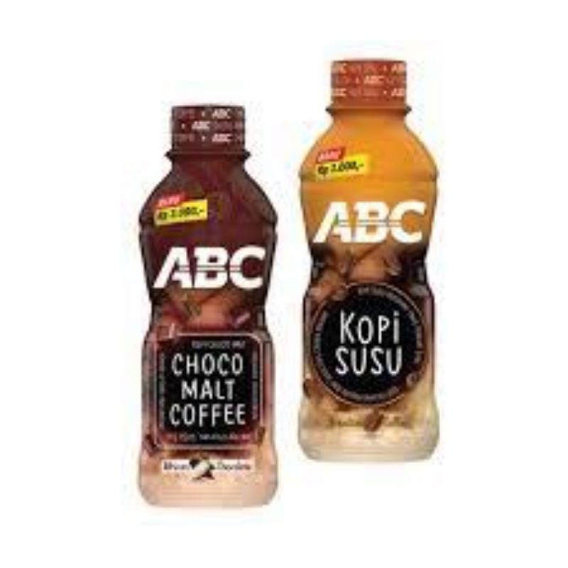 

Kopi ABC Chocomalt & Kopi Susu Botol 200ml - Ready To Drink