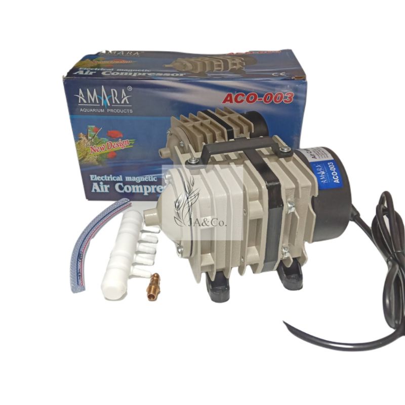 AMARA  ACO 003 ACO-003 ELECTRICAL MAGNETIC AIR COMPRESSOR AIR PUMP AERATOR KOLAM AQUARIUM