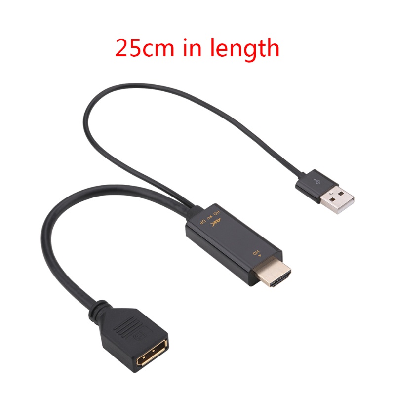 Kabel Converter Adapter btsg to DP DisplayPort 4K Untuk PC TV Monitor