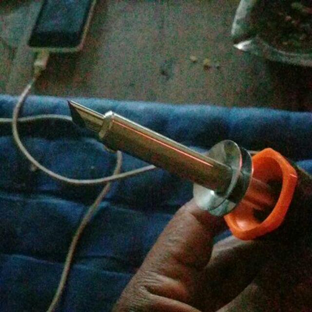 Ready Stock Solder Alat Lukis Bakar Pyrography Wood Carving Grafir Kayu Bambu  Terbaru Best.