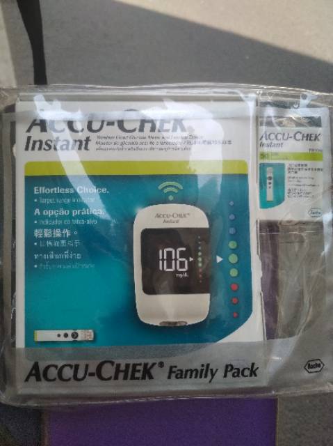 Alat Accu Chek /AccuChek Instant Free Strip 25 dan 50 Test