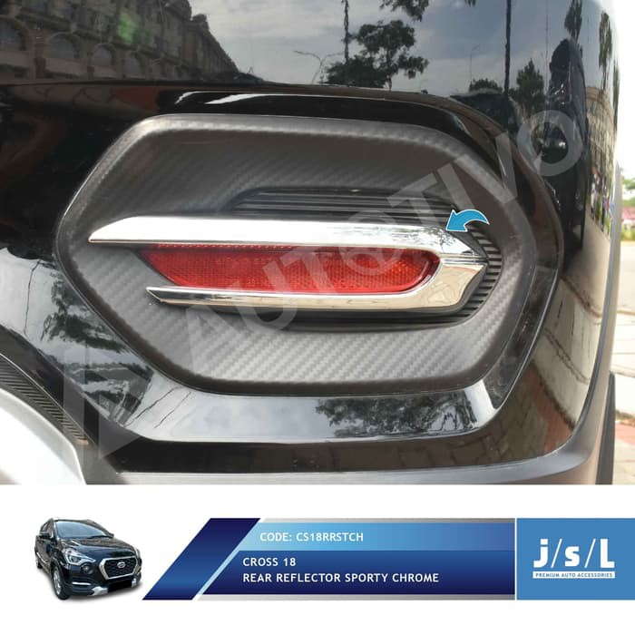 Rear Reflektor Bumper Sporty Datsun Cross Reflektor Bumper Belakang