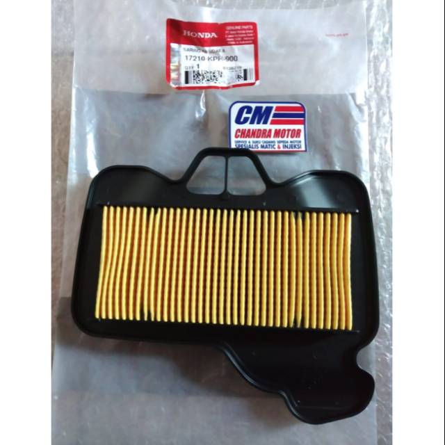 saringan filter udara supra x 125 revo 100 karisma 17210-KPH-900 original HONDA AHM