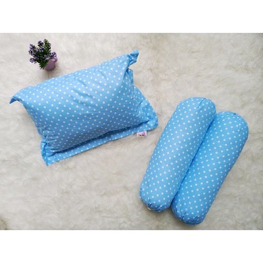 TERMURAH!! 1SET 1BANTAL &amp; 2GULING BAYI MOTIF PERLENGKAPAN TIDUR BANTAL &amp; GULING BAYI (KAWAII)