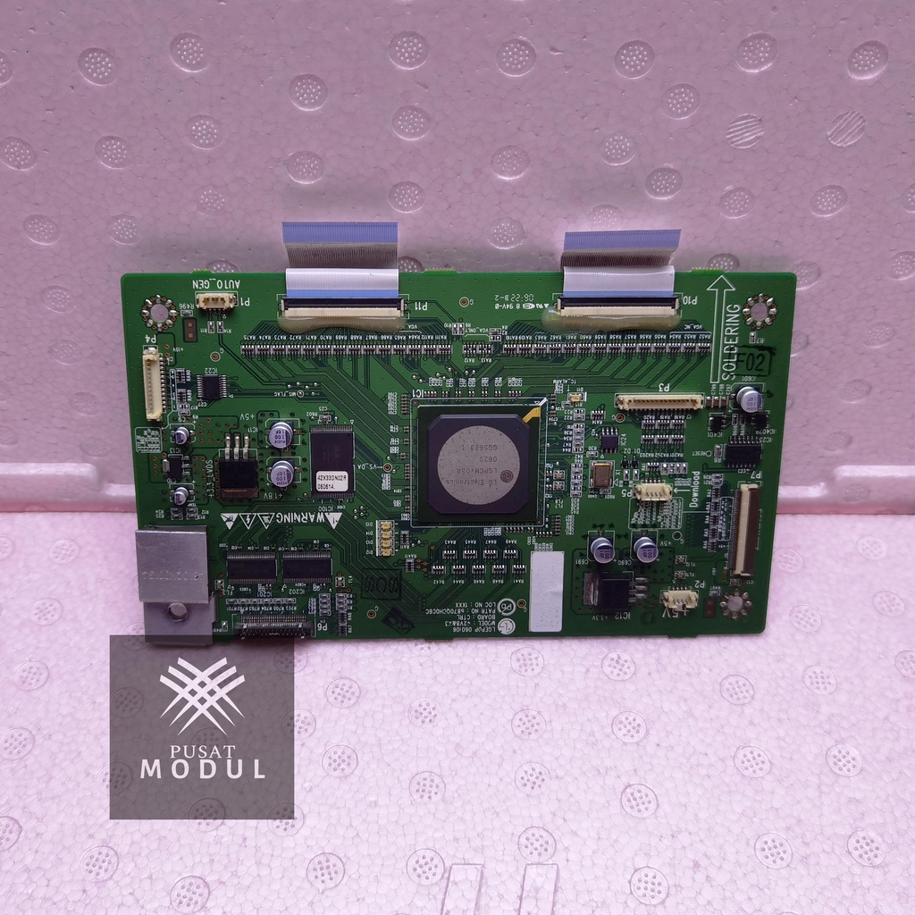 TCON LG 42PC1R PLASMA TV 42V8&X3 6870QCH0C6C BOARD:CTRL