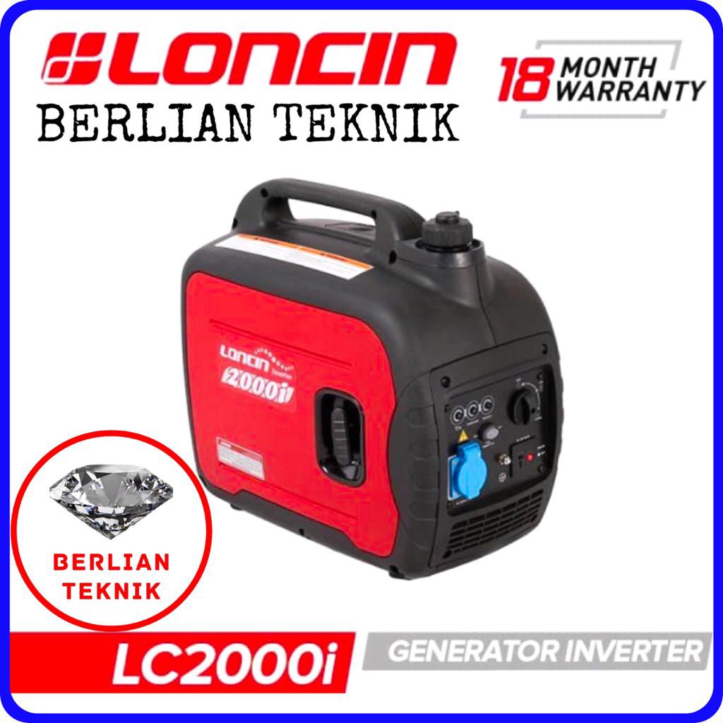 Gasoline Generator Inverter Mesin Genset Bensin Loncin LC 2000 Silent / 1800 Watt