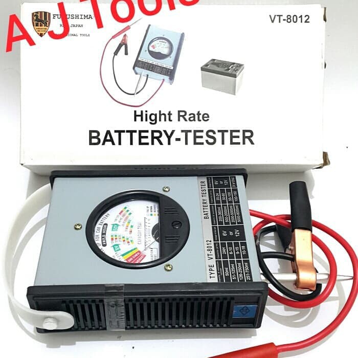 Battery tester/Alat tes Aki/Tester Aki/Fukushima VT-8012 ~