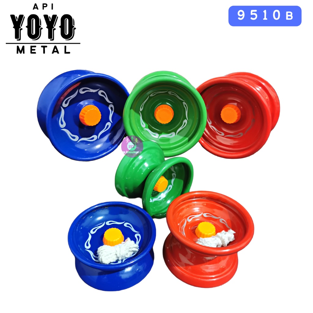 MWN Mainan YOYO Metal Api 9510B