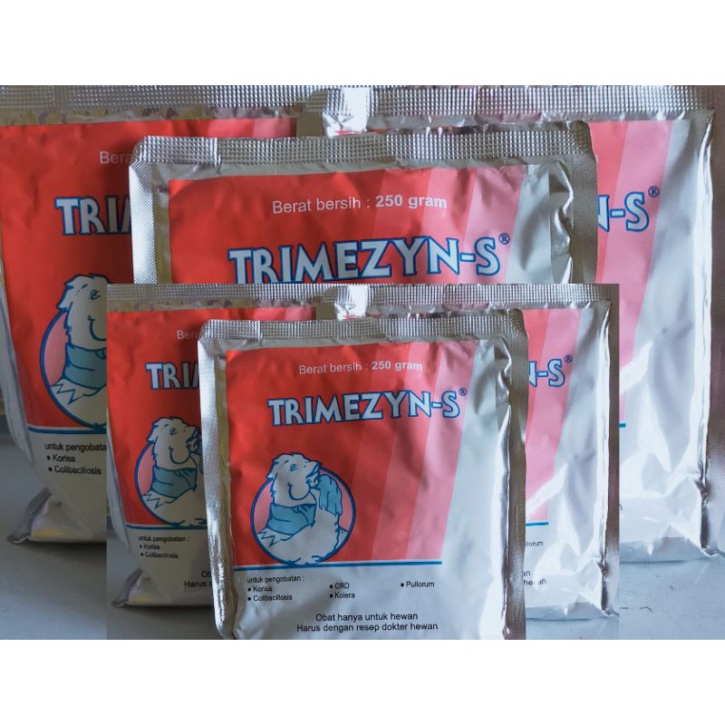 TRIMEZYN 250gram || OBAT PENYAKIT SNOT PADA AYAM