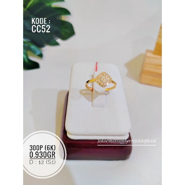 Xn7* Cincin / cincin 300 / cincin 6k / cincin 375 / cincin 8k / cincin emas / cincin emas asli / cin