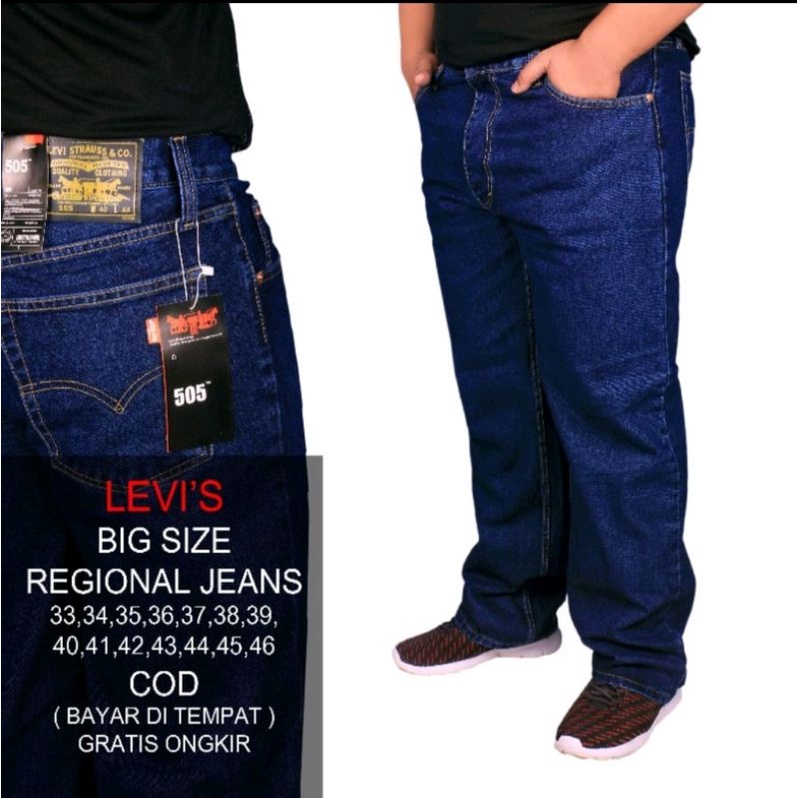 Celana Jeans Jumbo Murah Size 40