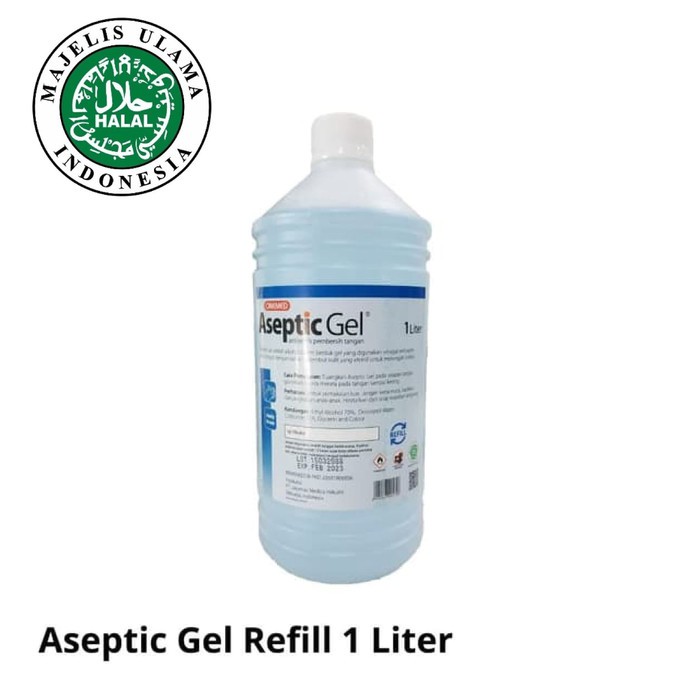 Aseptic Gel 1 Liter Refill OneMed OJB