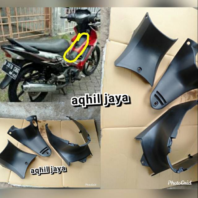Cover tengah cover sayap atas cover konci kontak supra X 125 batman 2008