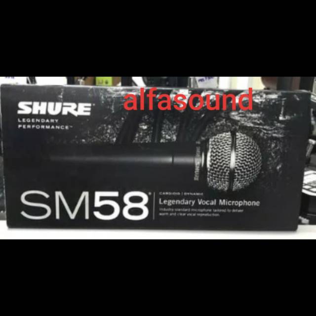 MICROPHONE SHURE SM 58 ORIGINAL / MIC SHURE SM58