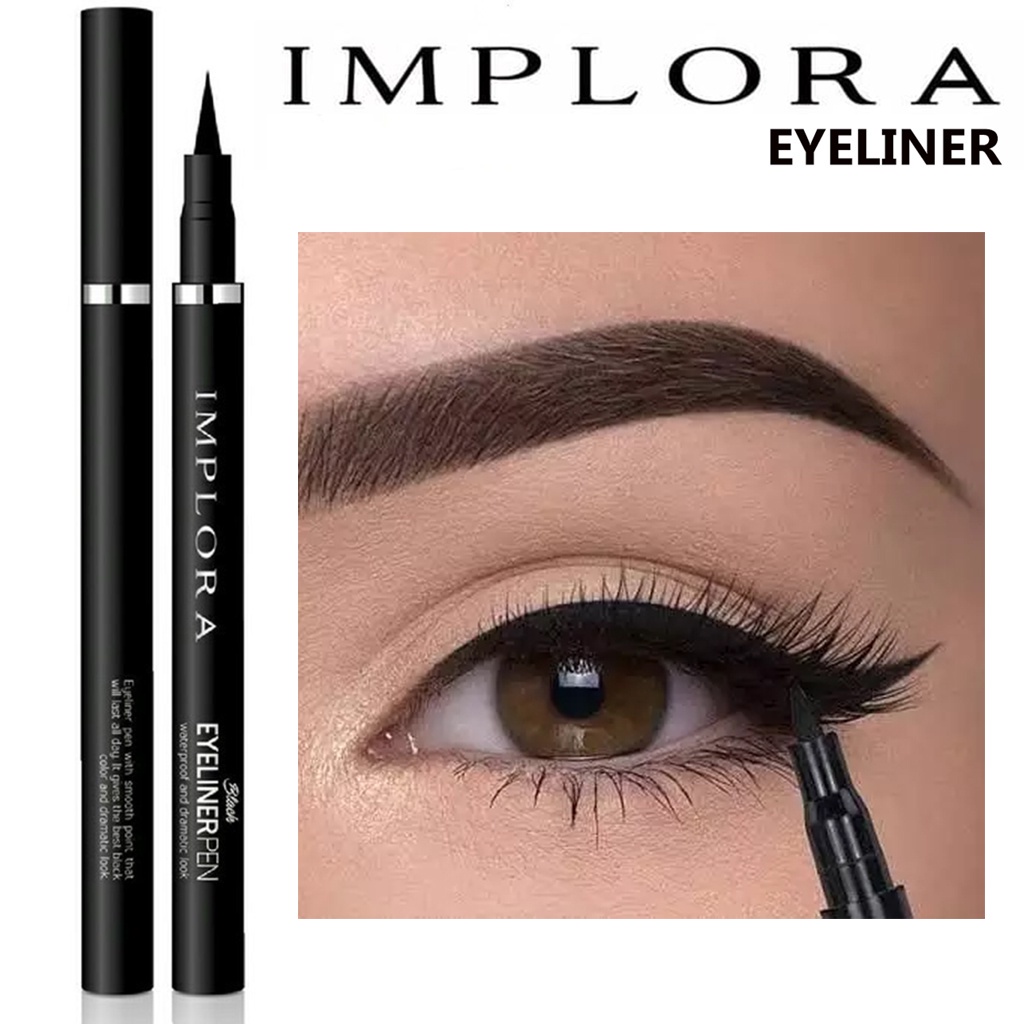 Implora Eyeliner Pen Black | Eye Liner Cair