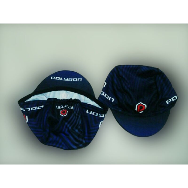 TOPI CYCLING CAP  sepeda "POLYGON"