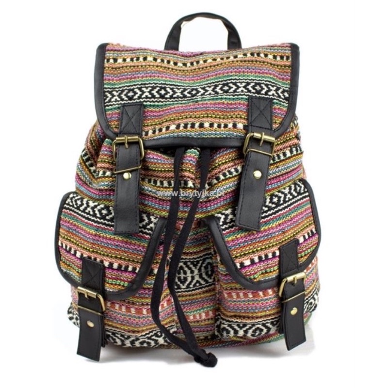 Atmosphere Ethnic Backpacks/Tas Ransel/Tas Sekolah/Tas Kuliah