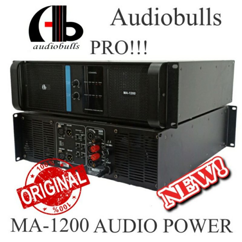 Power AB Audiobulls MA-1200 Power AB Audiobulls Premium Original