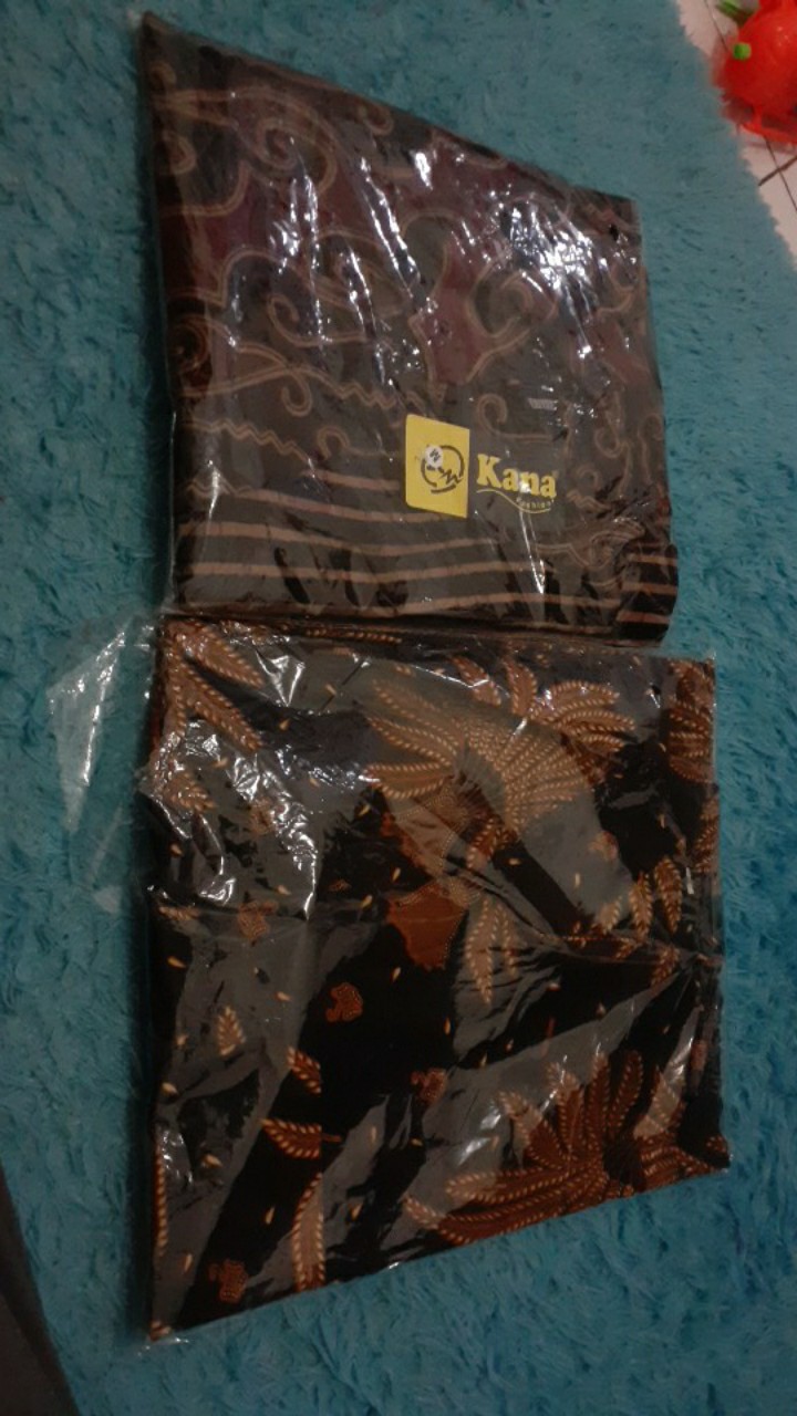 Kemeja Batik Pria Kantor Seragam Batik M L Xl Atasan Baju Batik Keren Murah Asli Pekalongan Batik