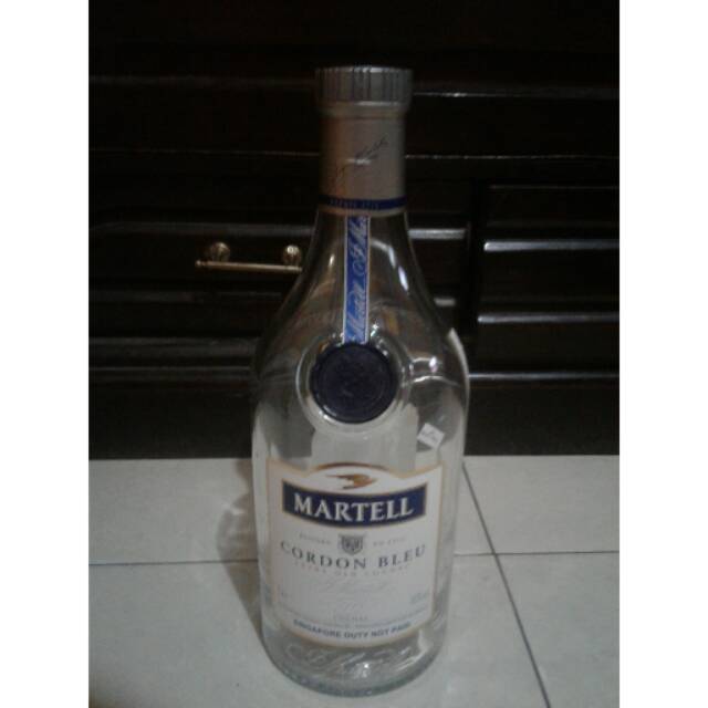 Preloved botol minuman MARTELL