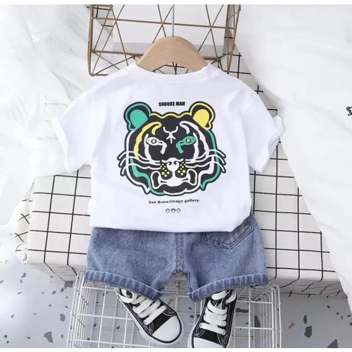 PROMO/COD/SETELAN ANAK LAKI-LAKI/SETELAN JEANS ANAK TERBARU 1-5 TAHUN