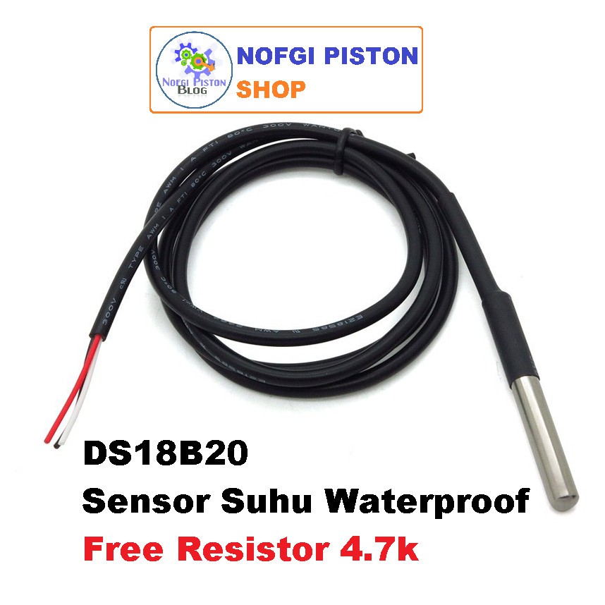 Sensor Suhu Waterproof DS18b20