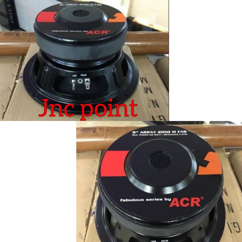 Speaker fabulous ACR 8 INCH 2050 midle woofer 8 inch ACR