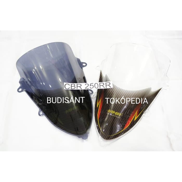 Windshield CBR 250 RR Carbon MHR Visor CBR250RR Carbon MHR CBR 250 RR