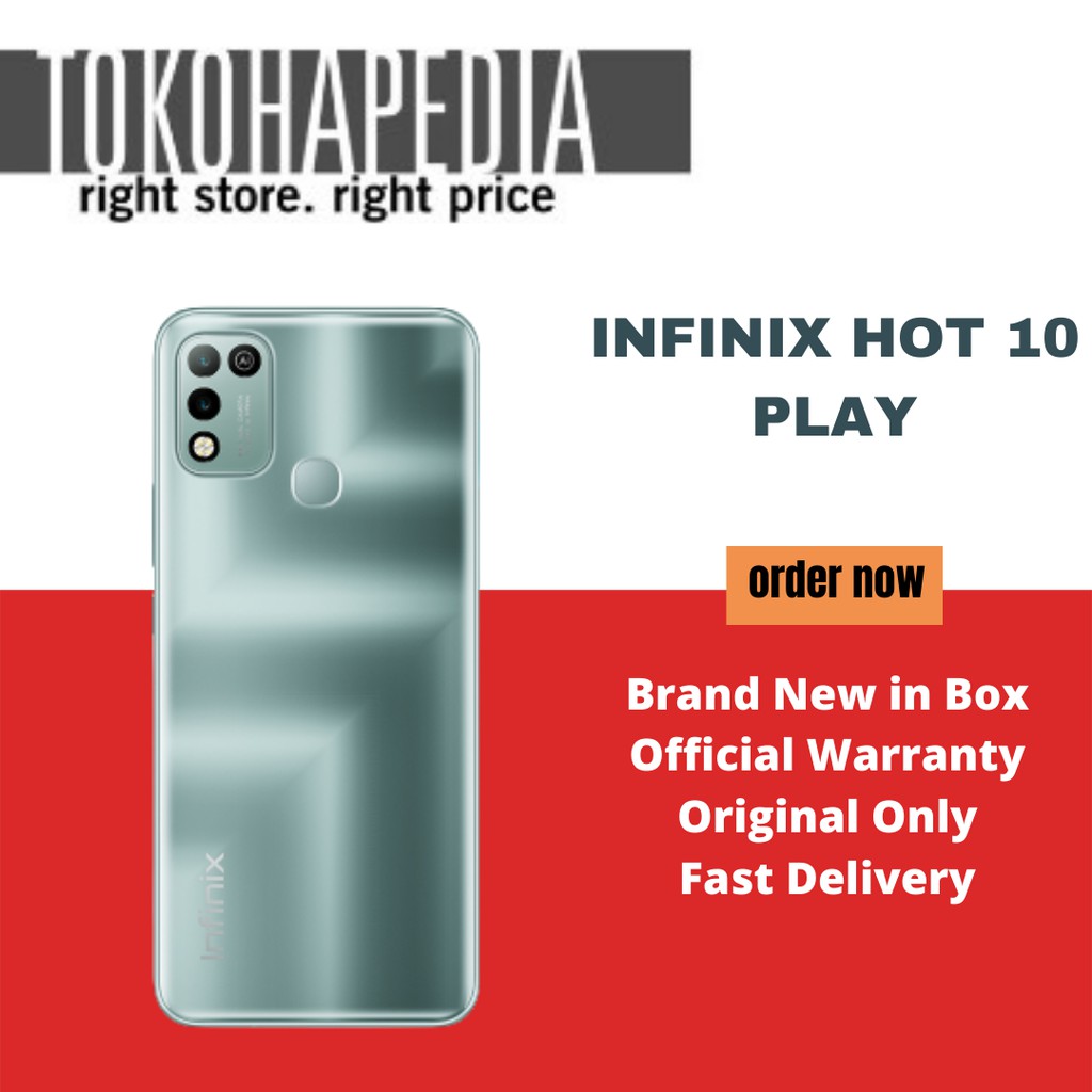 INFINIX HOT 10 PLAY 2GB 32GB GARANSI RESMI