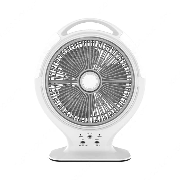 Krisbow Kipas Angin Meja Dgn Lampu Darurat 35.5Cm Emergency Box Fan