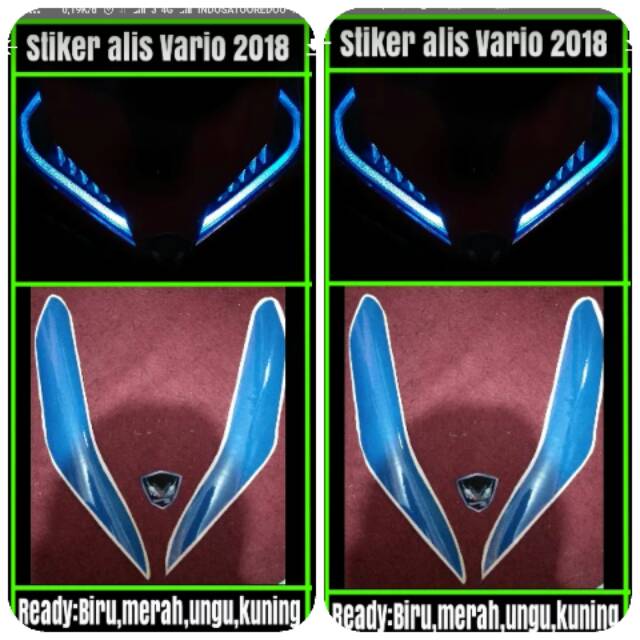 Lampu Alis Vario 125 New - LAMPUTASOR