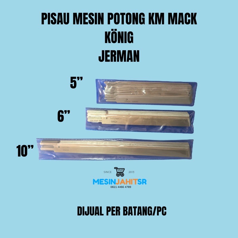 Pisau Mesin Potong KM Mack König Jerman