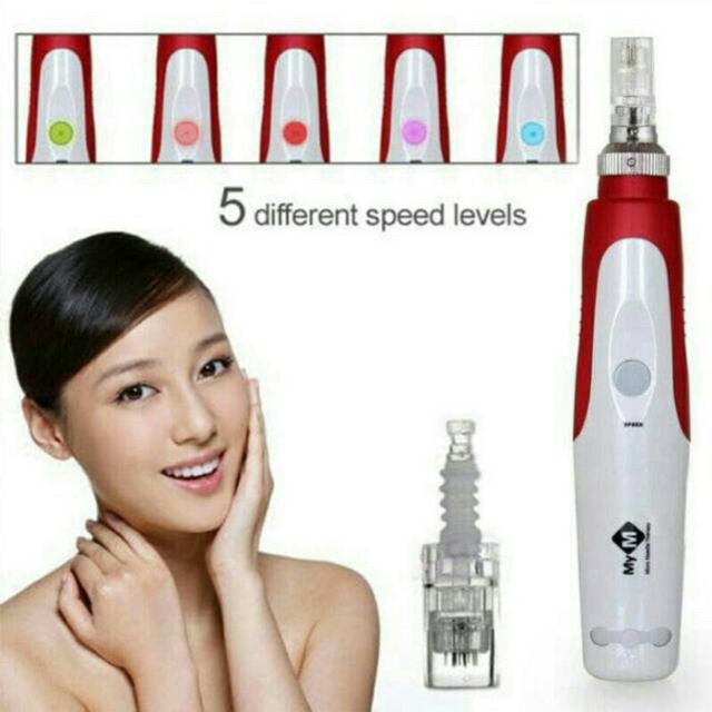 DERMAPEN MYM PENGGANTI DERMAROLLER alat bb glow penghilang bopeng