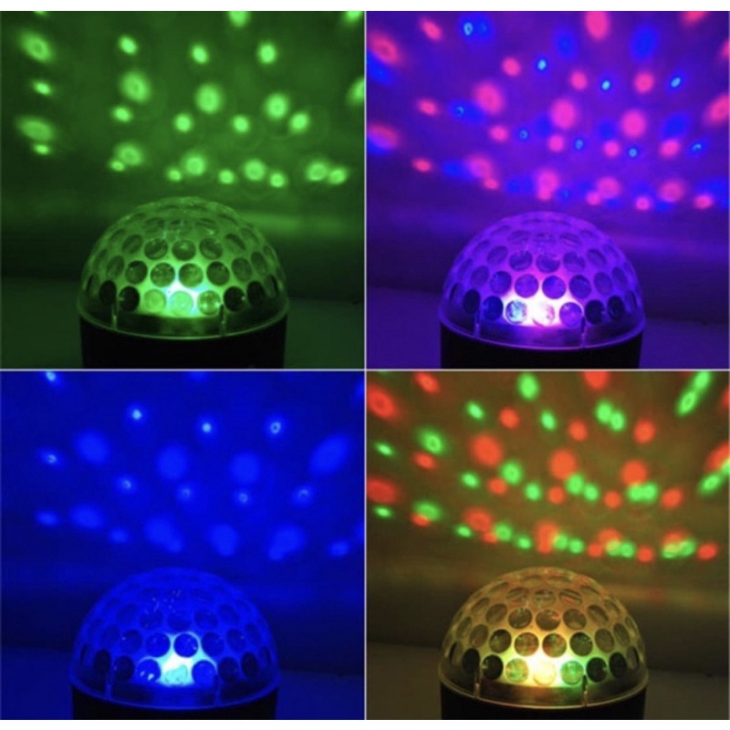 Lampu Disco Chrystal Magic ball Warna warni