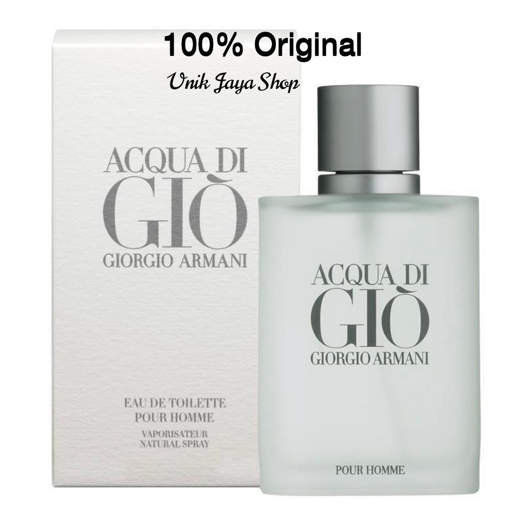 Giorgio Armani Acqua Di Gio For Men EDT Spray 100mL - ORIGINAL PARFUME