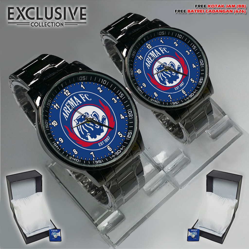 Jam Tangan  AREMA MOTIF 3 Bagus