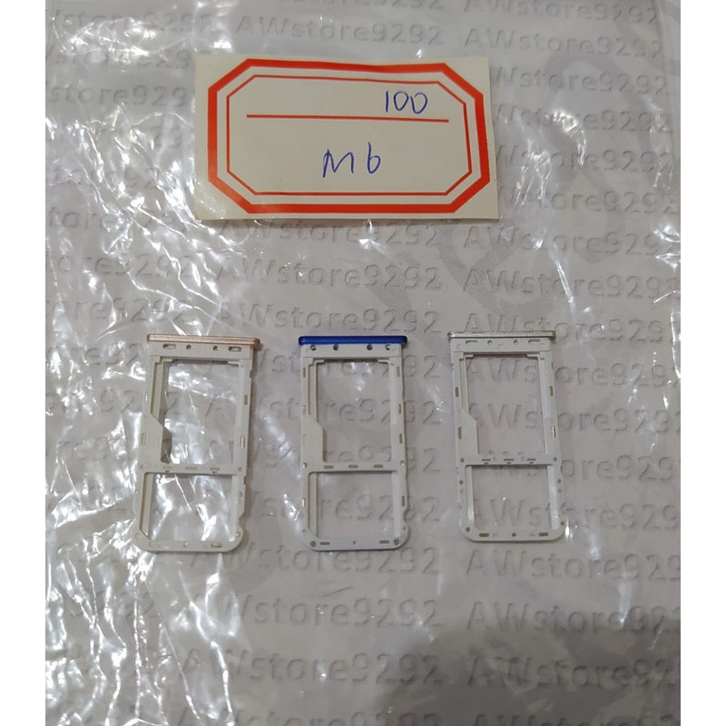 Simtray Sim Tray Tempat Slot Sim Card Lock - Handphone Meizu M6