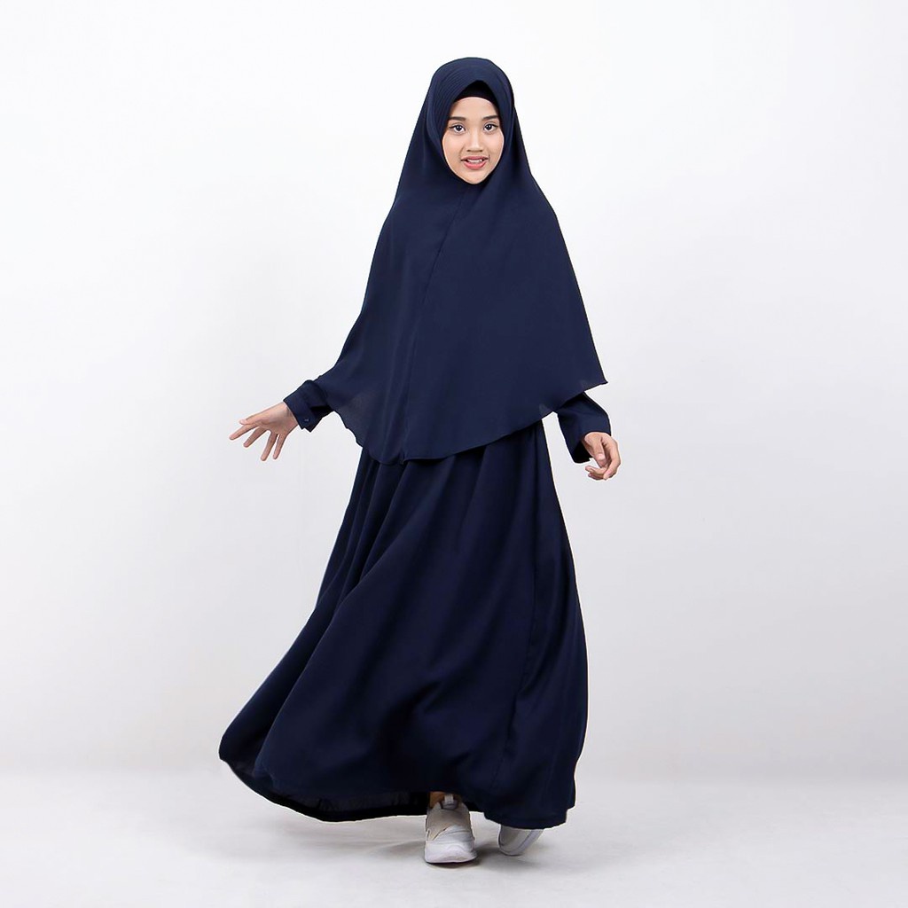 Gamis Anak Kids ( Free Jilbab ) Usia Tanggung Baju Muslim Anak