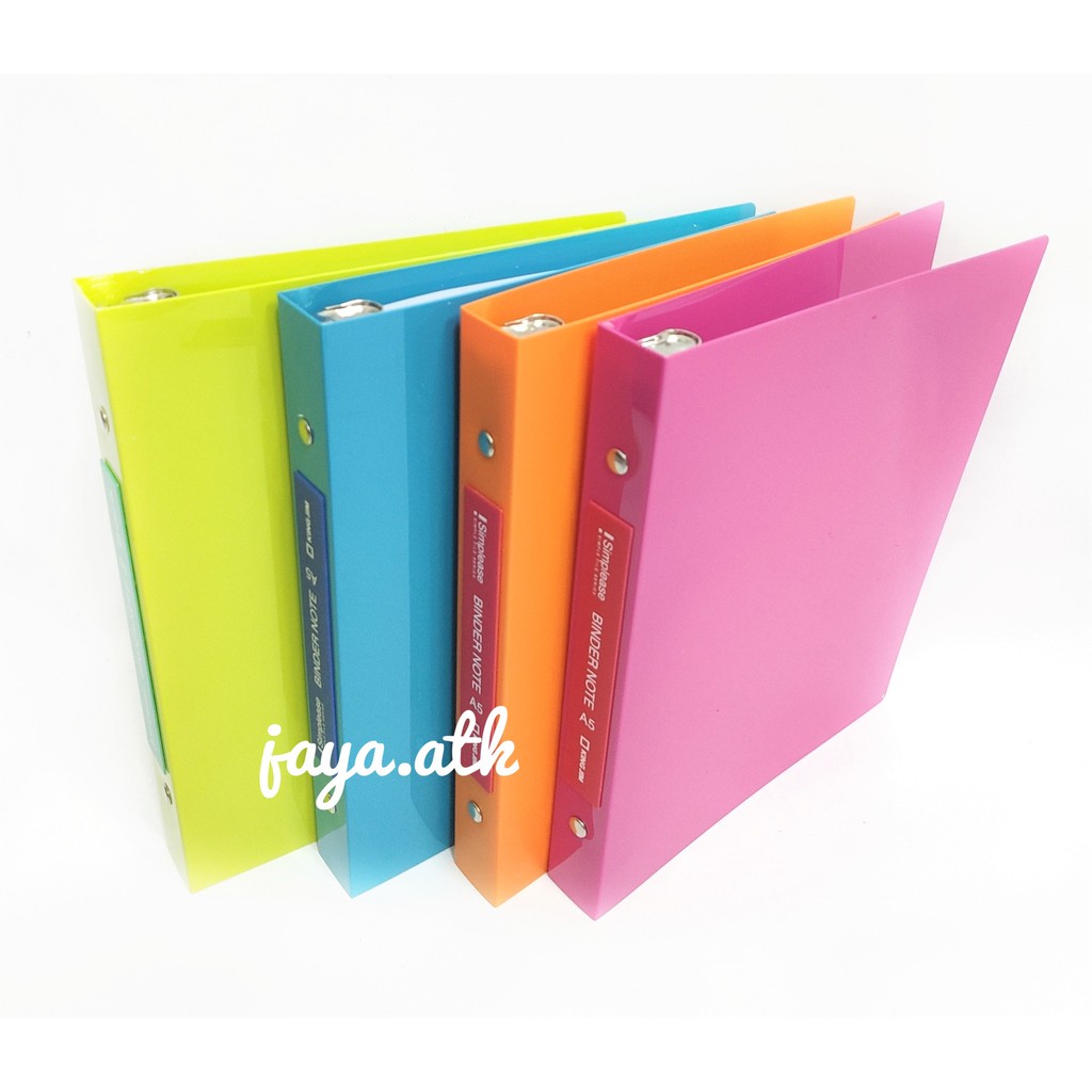 BINDER NOTE A5 20 RING MAP BINDER NOTE BINDER LOOSE LEAF A5 WARNA DOFF 128GA KING JIM