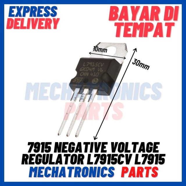 [SMC-9110] 7915 NEGATIVE VOLTAGE REGULATOR L7915CV L7915