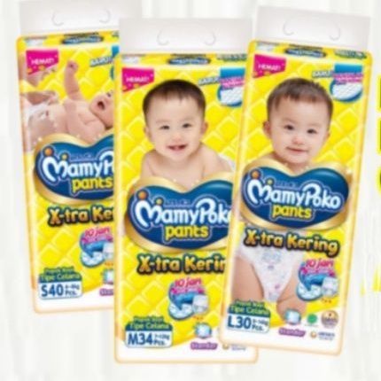 MAMYPOKO Pants Standar Xtra Kering S-40/M-32/L-28