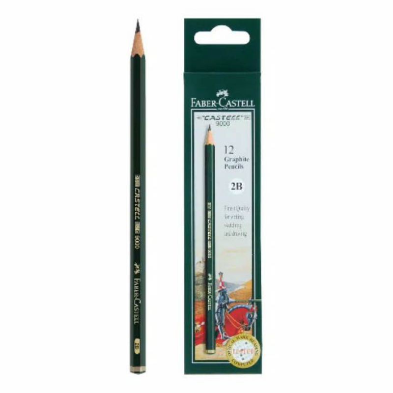 

pensil 2b faber castell