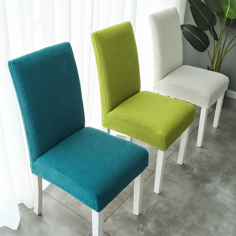 Thickened Dining Table Chair Cover Universal Seat Cover Family Conjoined Chair Set Cover Modern Simple Nordic Style Shopee Indonesia