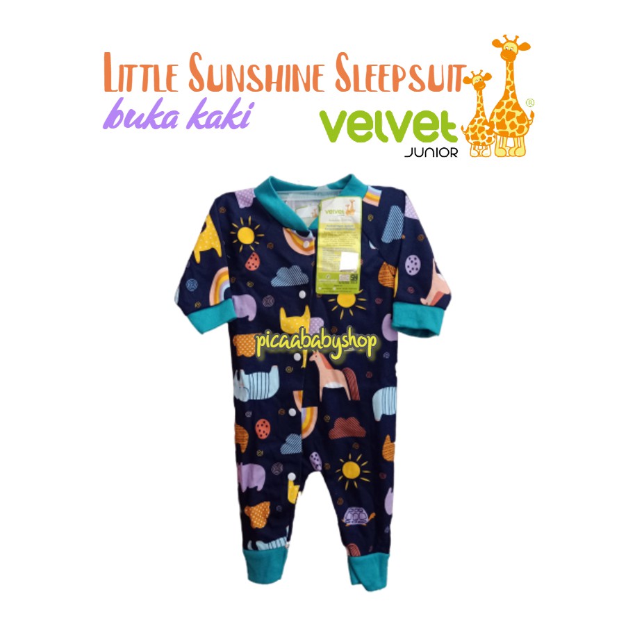 VELVET- Little Sunshine Sleepsuit Jumper NB (0-3 bulan)