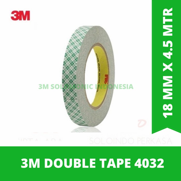 

Hot Sale 3M Double Tape 4032 Mounting Tape - 18Mm X 4.5 Mtr Trendi