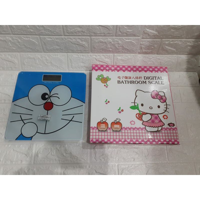 #TIMBANGAN BADAN DIGITAL DESIGN KARTUN 180 KG #