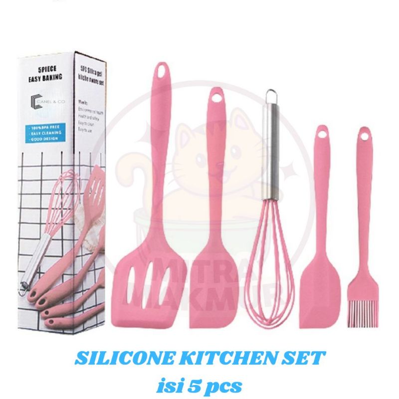 NEW!! SILICON KITCHEN SET / ALAT DAPUR SILICON 1 SET