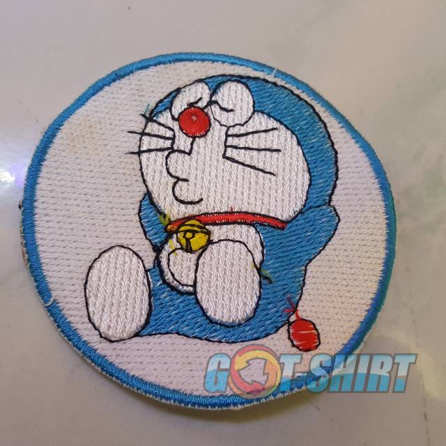 emblem path bordir doraemon