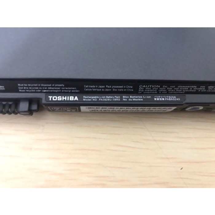 Baterai Toshiba R830 R730 R835 R731 R930 R700 R732 R840 PA3832U-1BRS