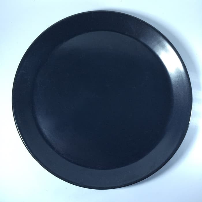 Piring makan brand | Dinner Plate Export HGS black